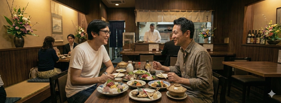 食べ歩きの様子